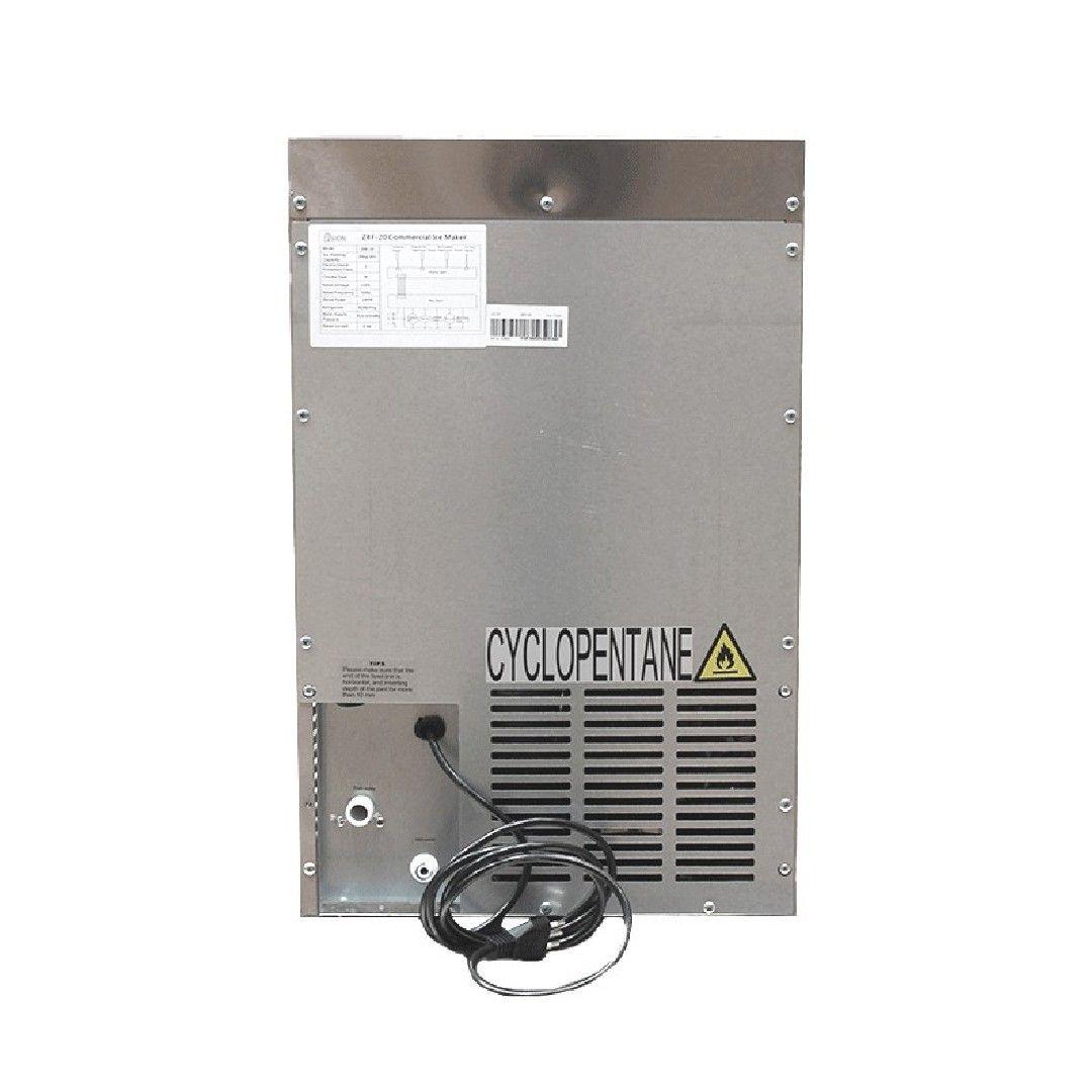 MAQUINA DE HIELO SQ-20 CUBO-2
