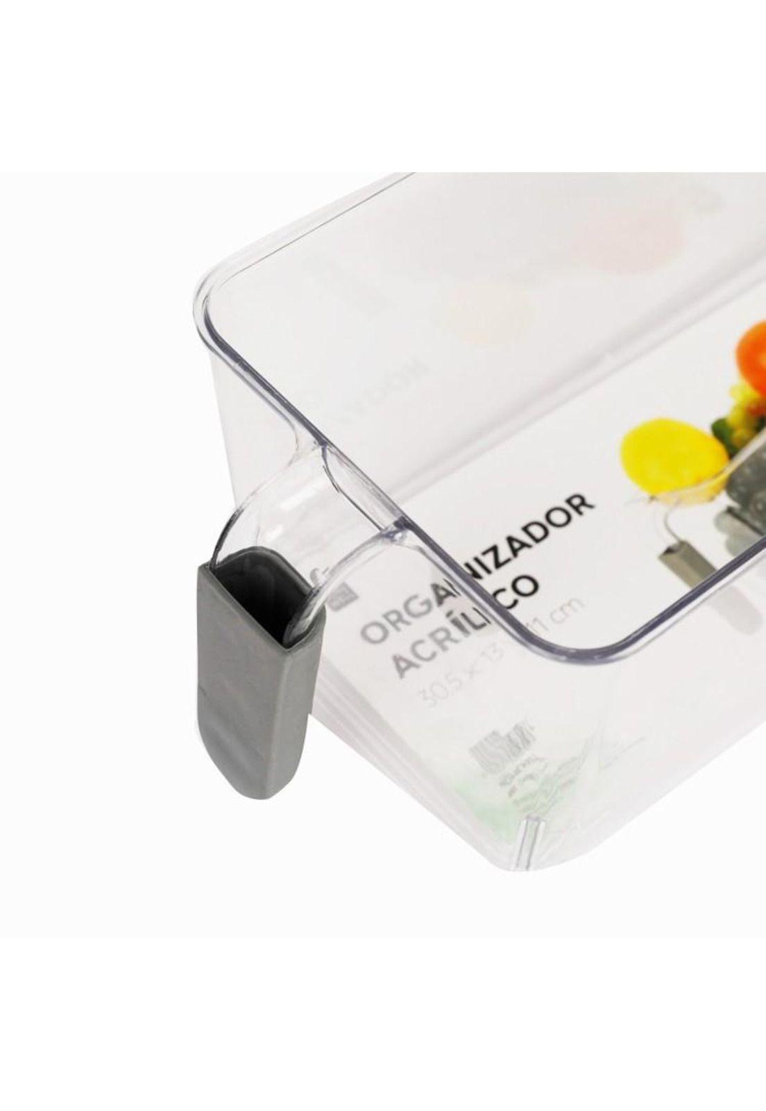 ORGANIZADOR ACRILICO PARA REFRIGERADOR 30.5x13x11cm-0