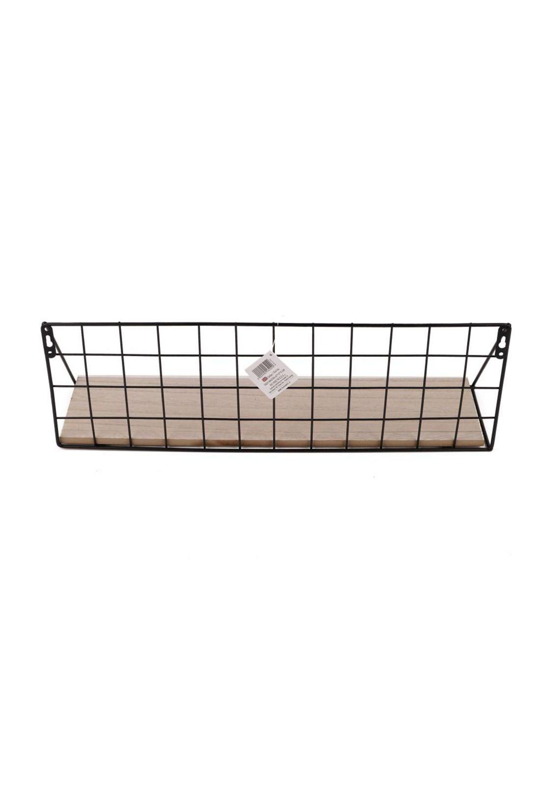REPISA METALICA BASE MADERA 45x12x15 CM-2