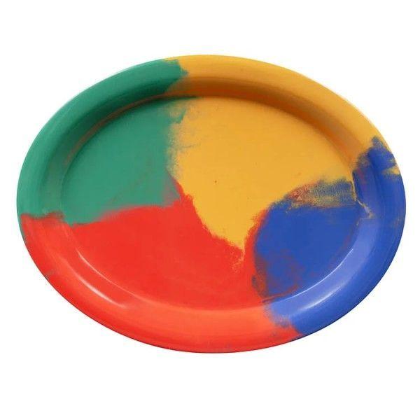 SET 3 PLATO OVALADO MELAMINA CELEBRATION 34 x 26 cm-2