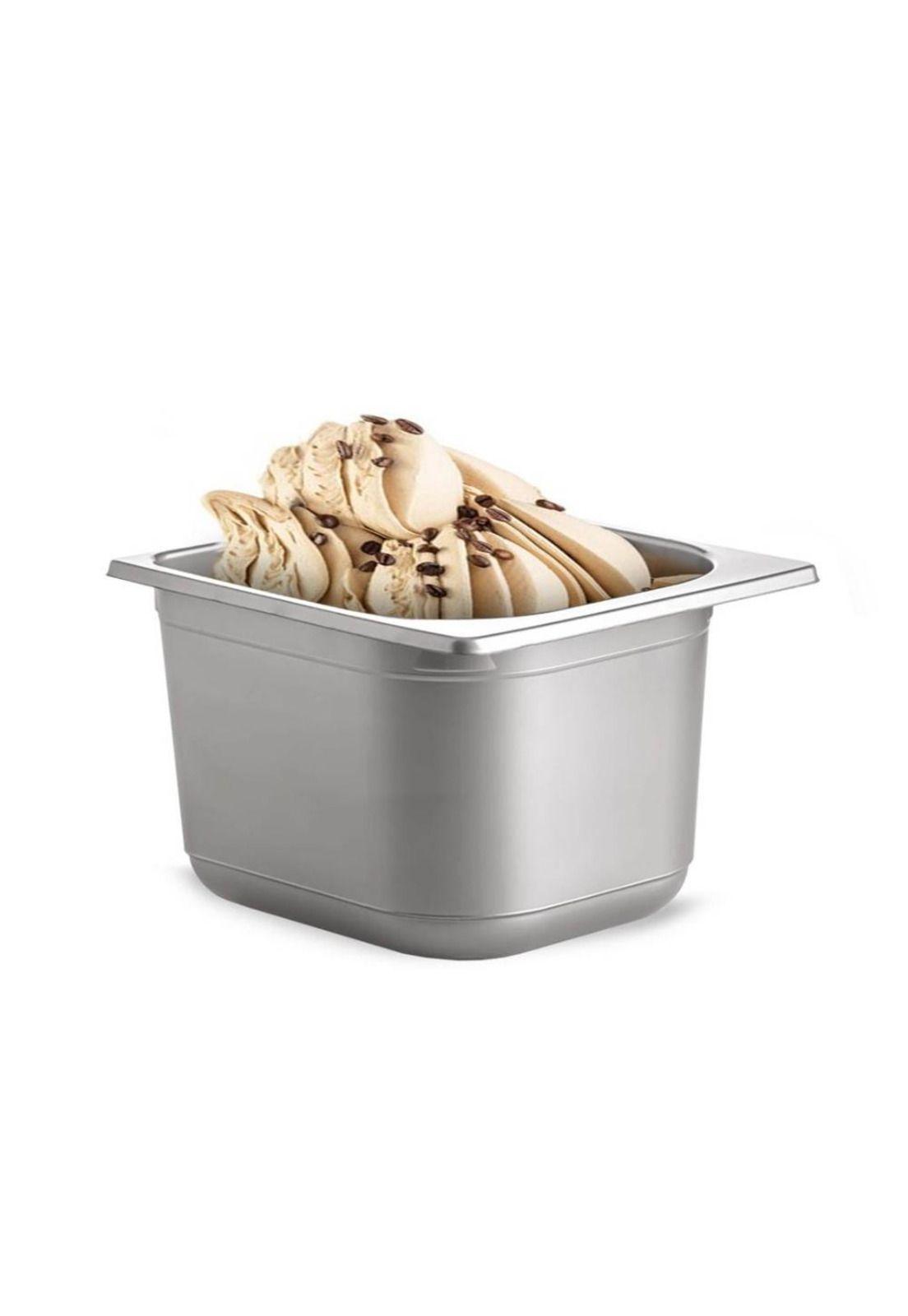 Set De 168 ENVASE PARA HELADO 2.33 LITROS PS GRIS COLOR-2