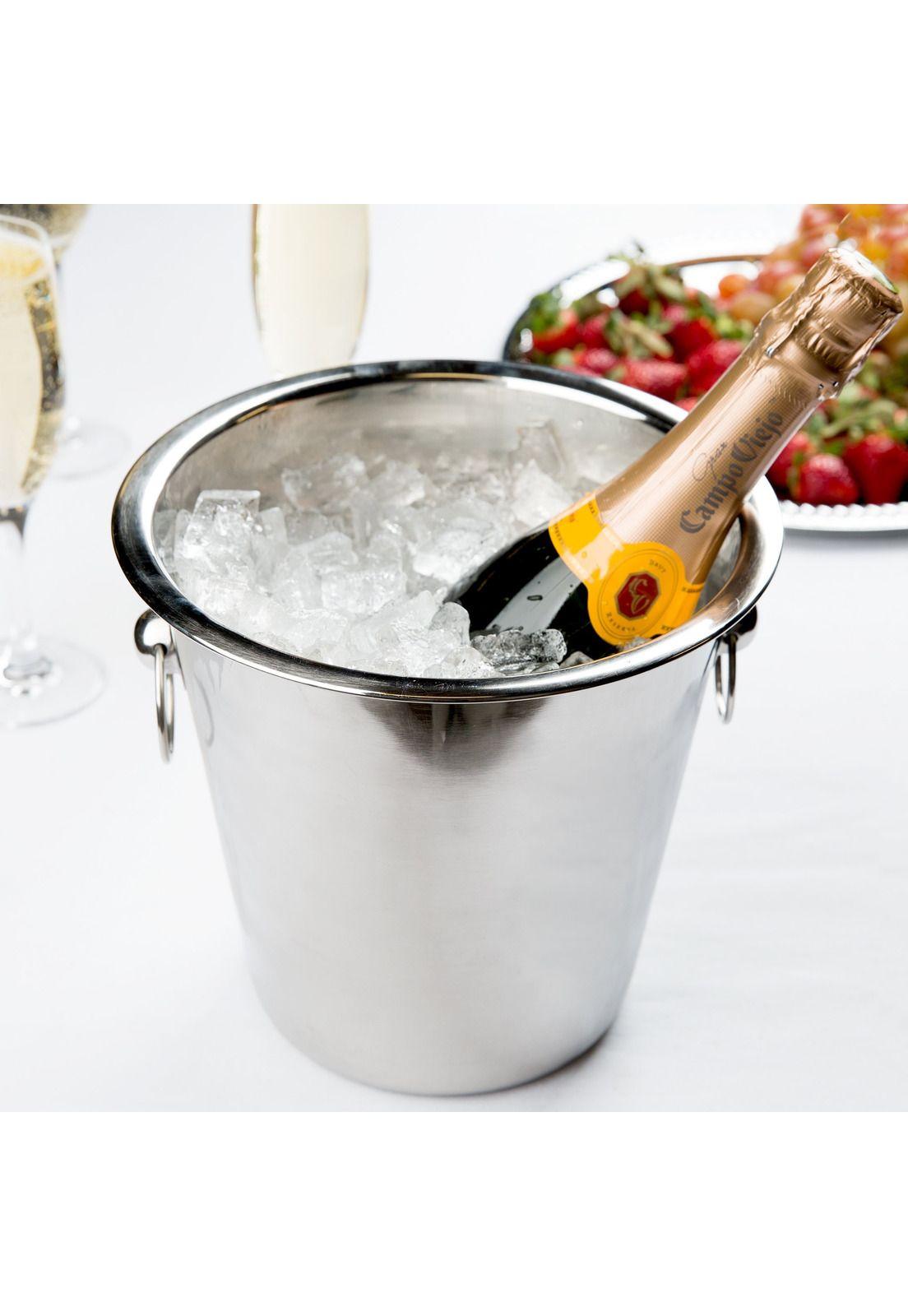 HIELERA ACERO INOX 21 X 21 CM-1