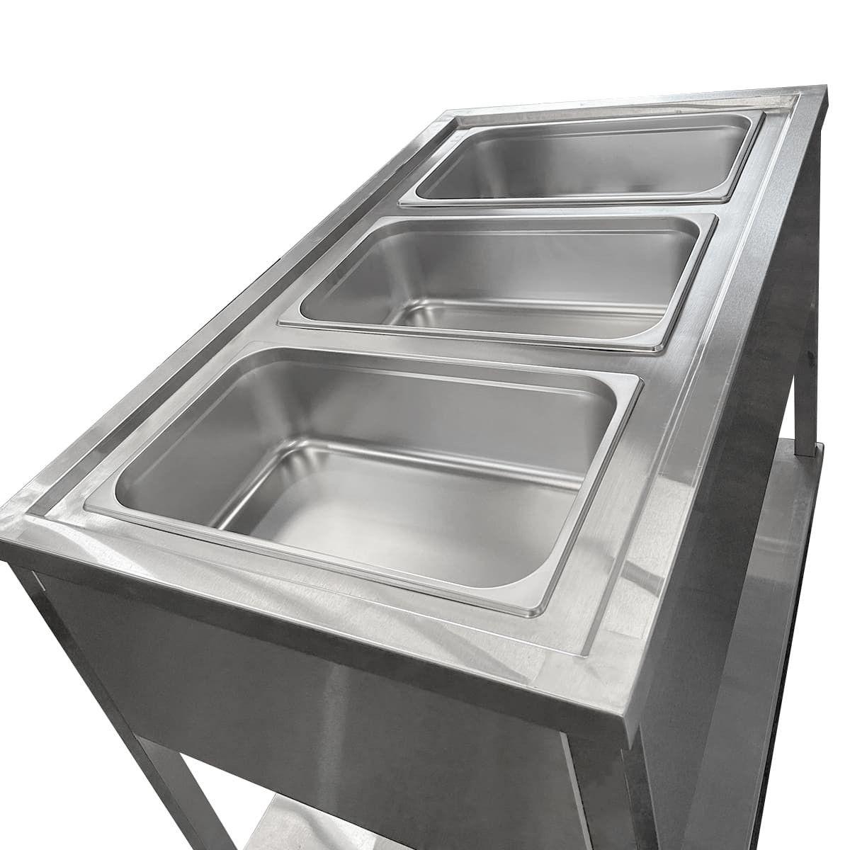 BAÑO MARIA MOVIL 3 GN 1/1 VOLTER-3