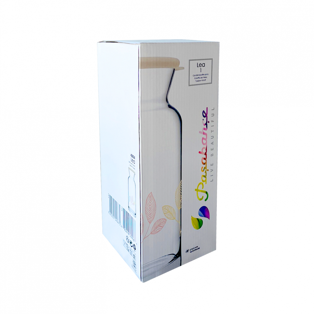 BOTELLA DE VIDRIO 1 LITRO LINEA LEA-4