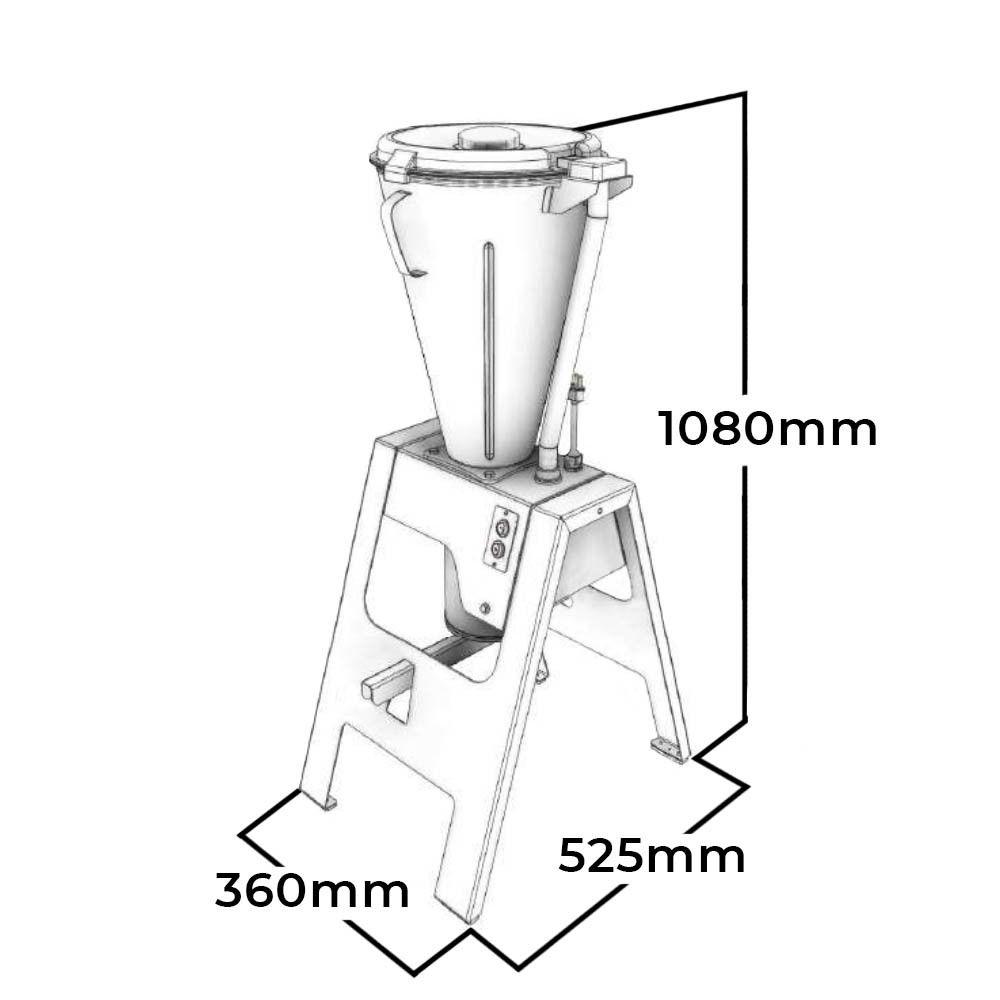 LICUADROA BASCULANTE SKYMSEN 15 LITROS MODELO LAR15-3