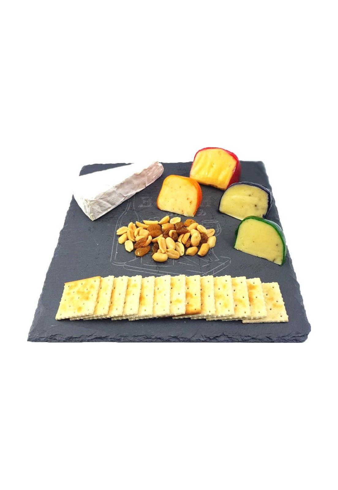 TABLA COCKTAIL CUADRADA PIEDRA PIZARRA 25x25 CM-2