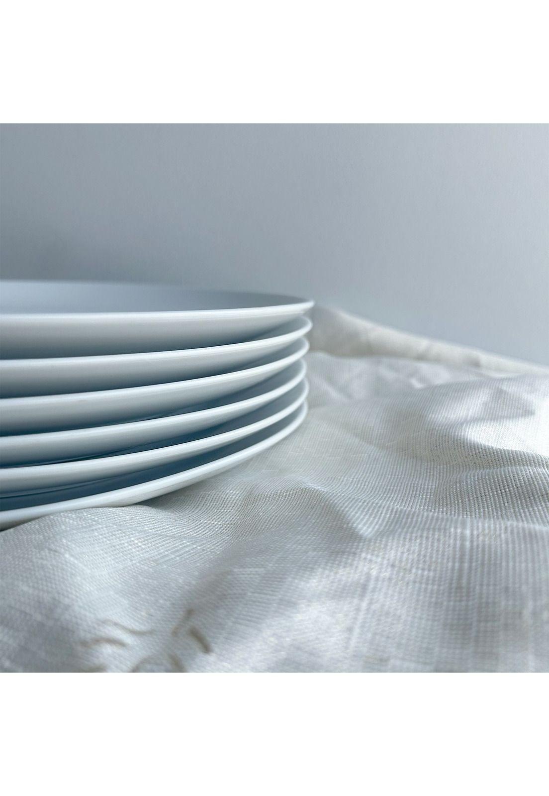 Set de 6 Platos Porcelana Principal 27 Cm Coupe Línea Padua-1