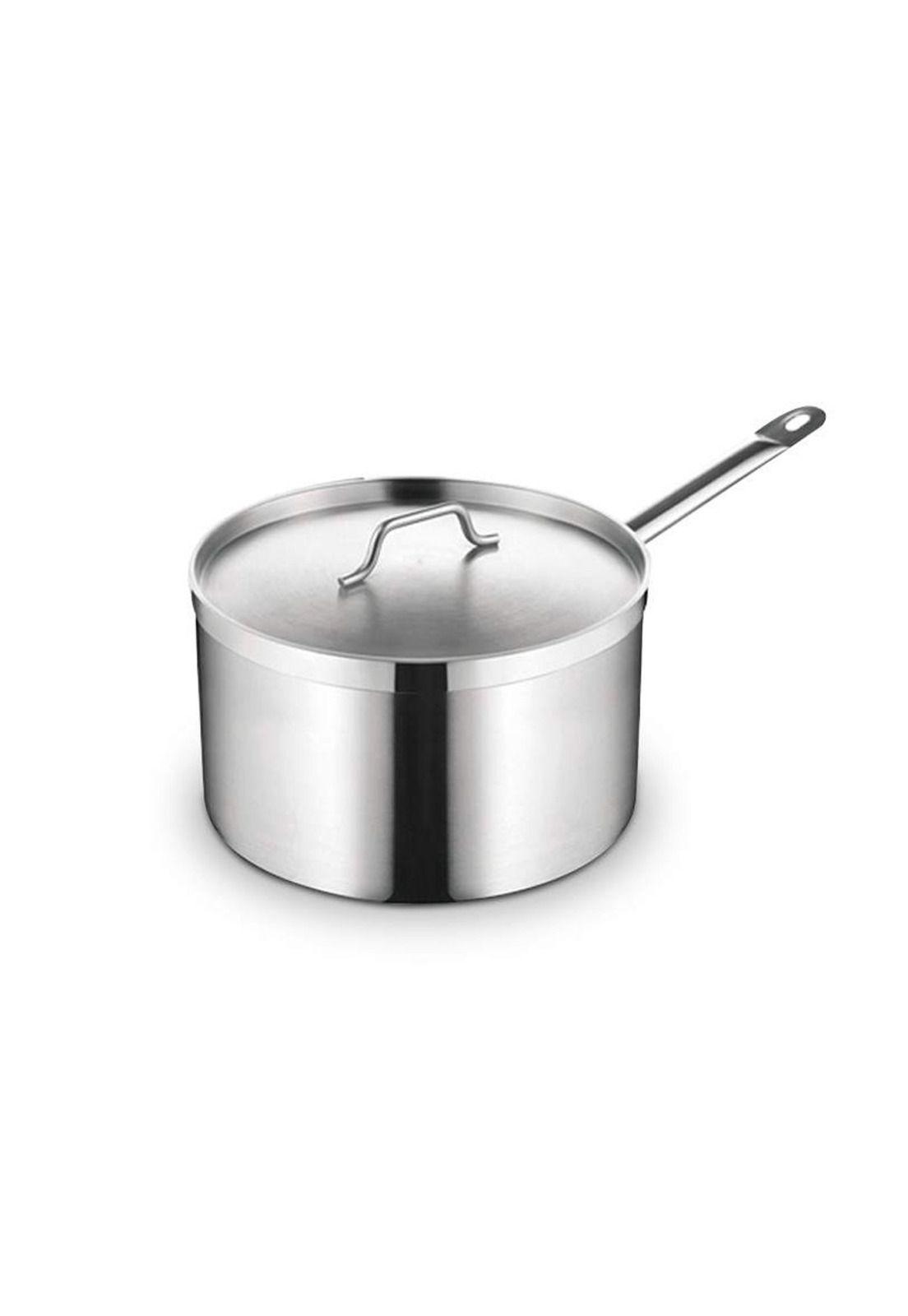 CAZO ALTO ACERO. INOX C/TAPA Y FONDO DIFUSOR 6 lts-0