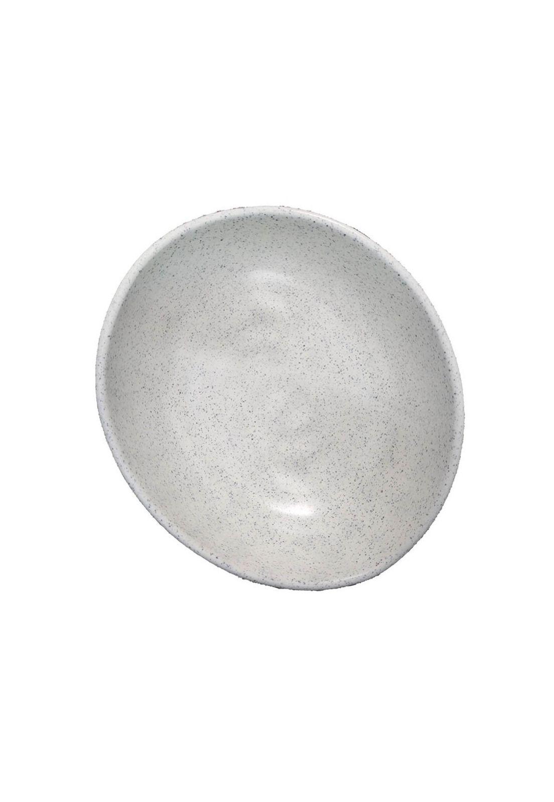 BOWL OVALADO MELAMINA GRANITO BLANCO 1100 ML-2