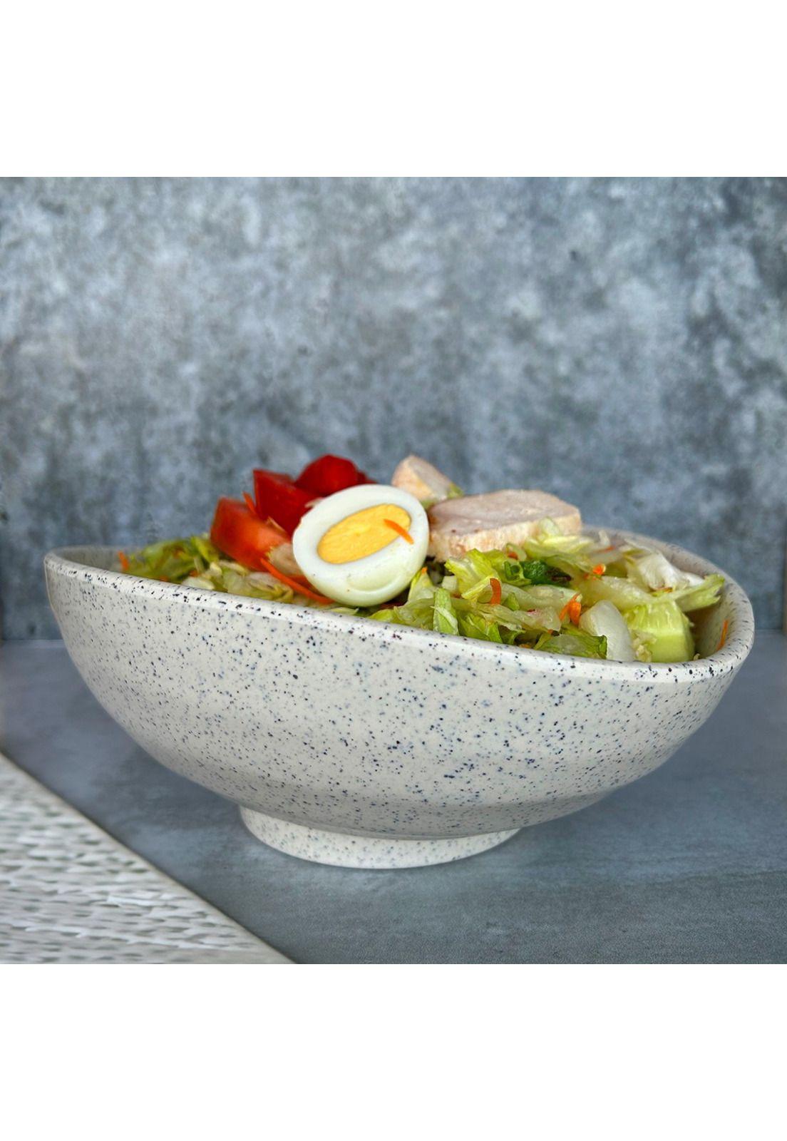 BOWL OVALADO MELAMINA GRANITO BLANCO 1100 ML-3