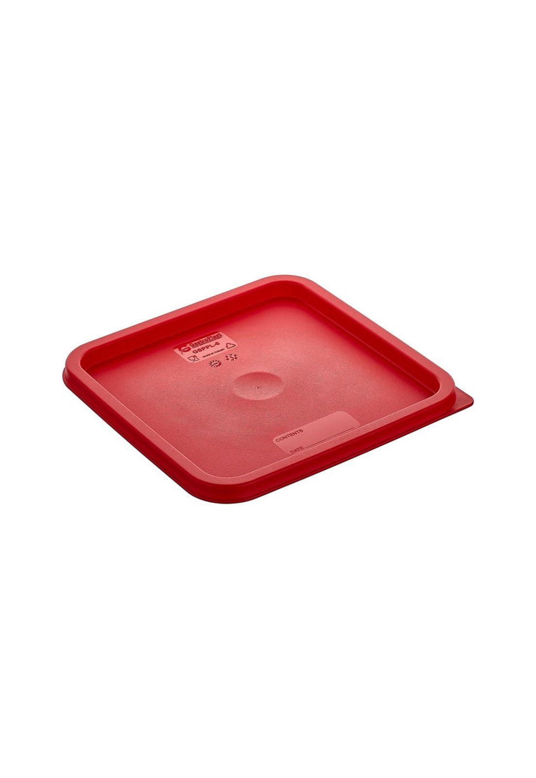 TAPA ROJA RECIPIENTE POLICARBONATO 5.7 Y 7.6 LTS.-0