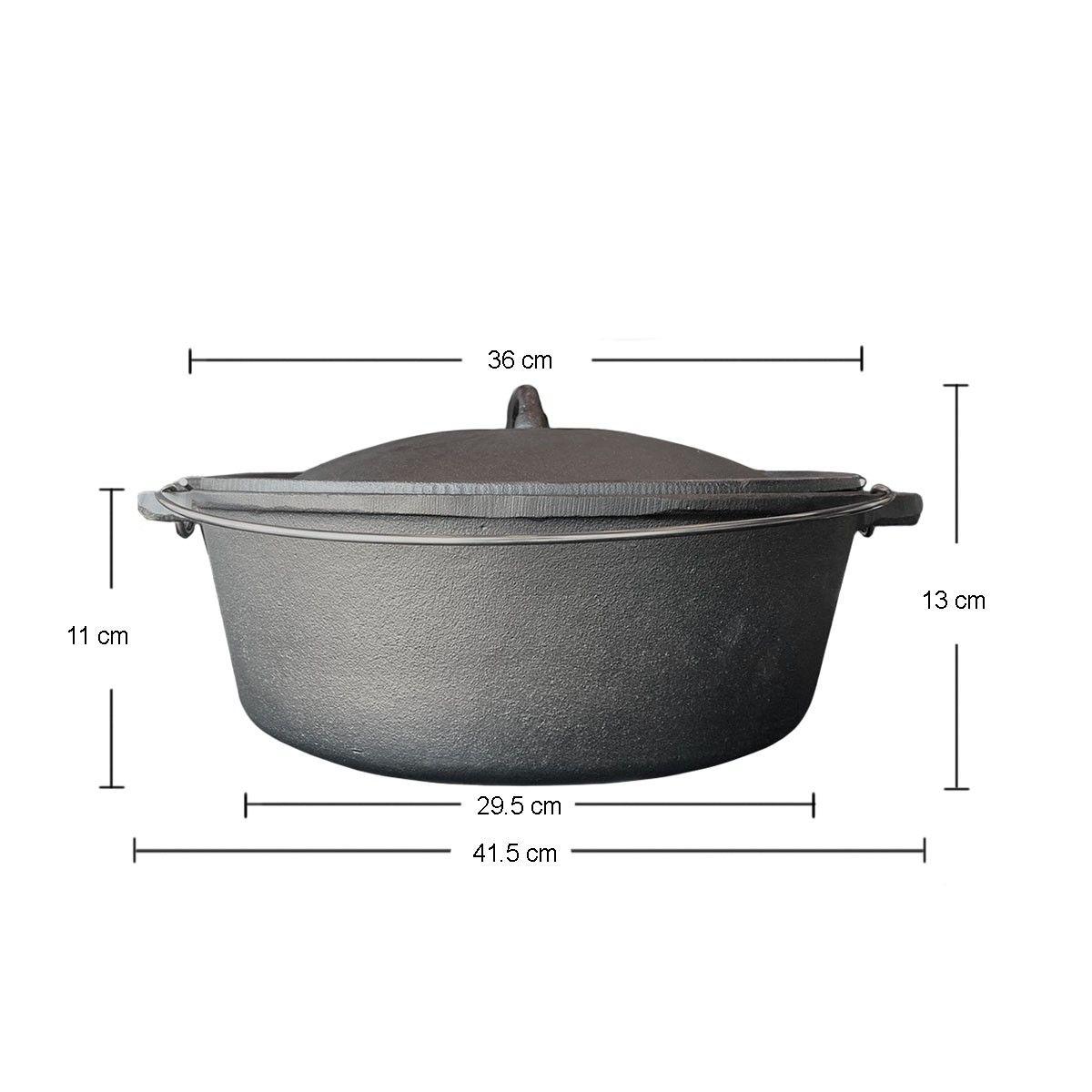 OLLA DE HIERRO 8 LITROS 36X13CM BRIVA-5