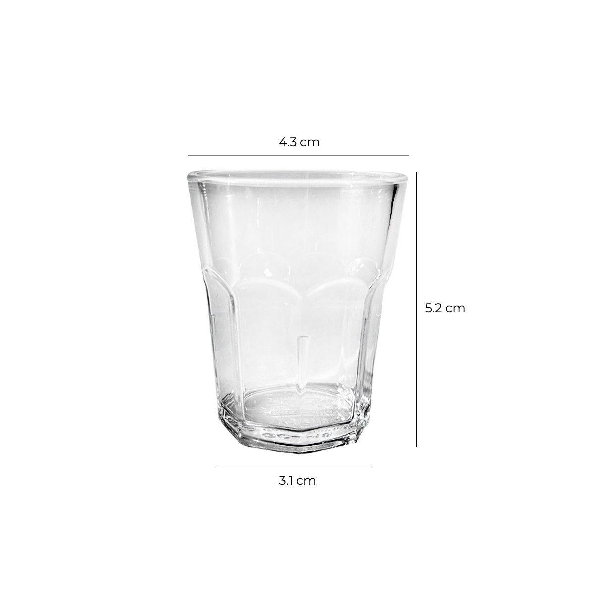 Set de 6 Vasos Shot Policarbonato 48 Ml-3