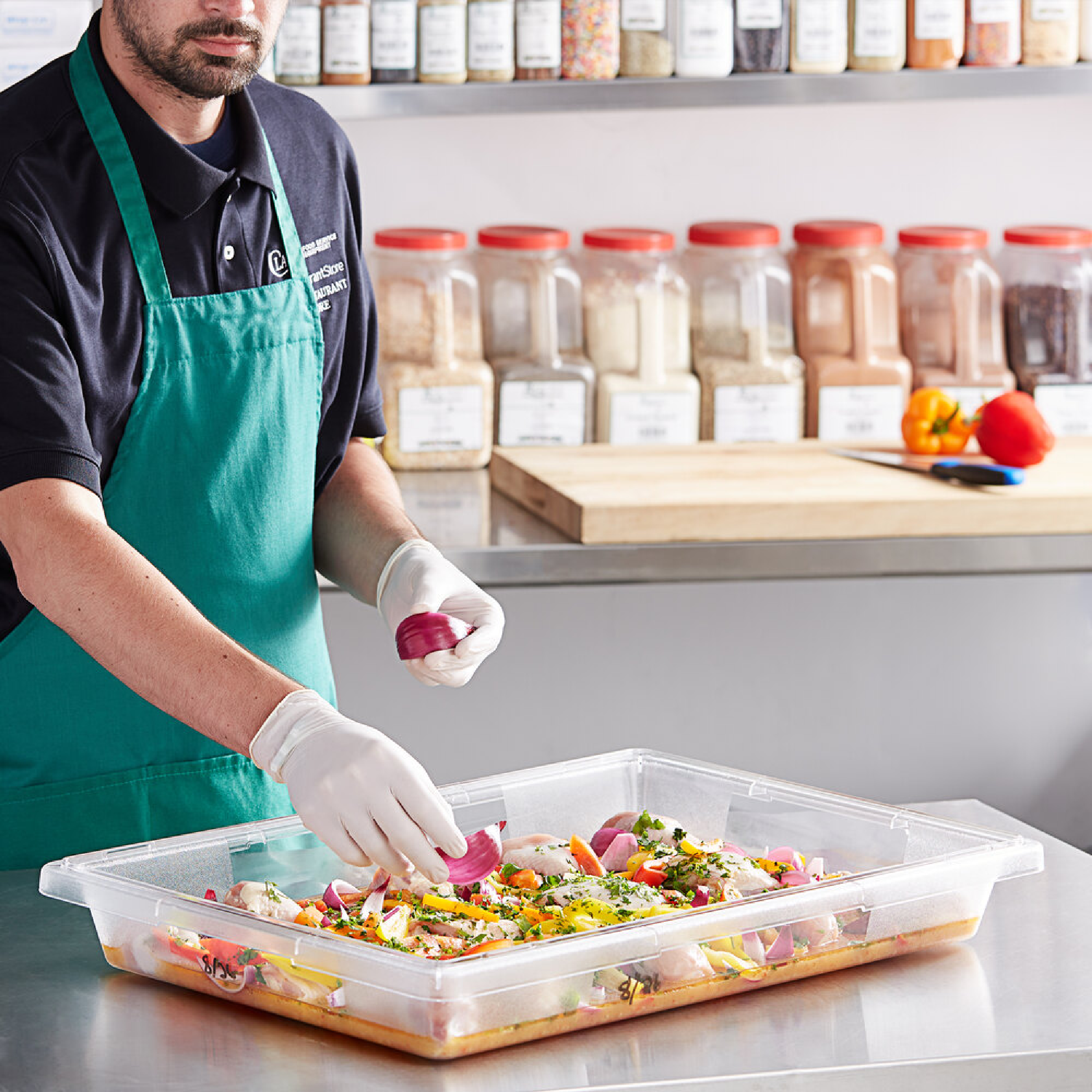 CAJA DE ALIMENTOS POLICARBONATO 66X46X9 CM-2