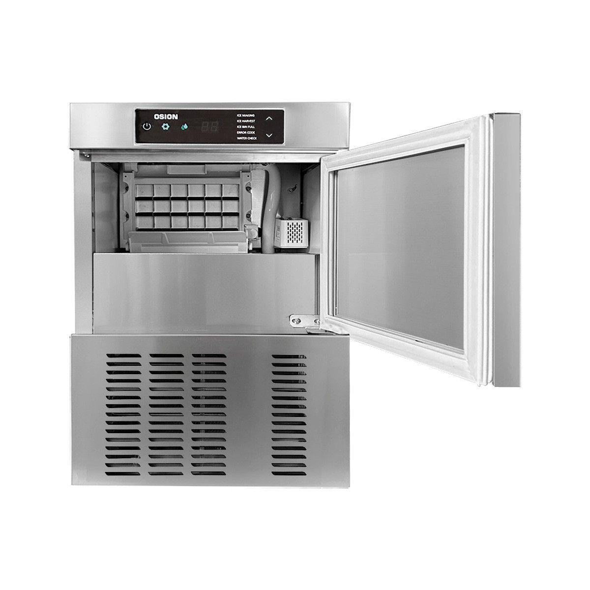 MAQUINA DE HIELO 25 KG CUBO 2.8 CM MODELO HB-25 OSION-2