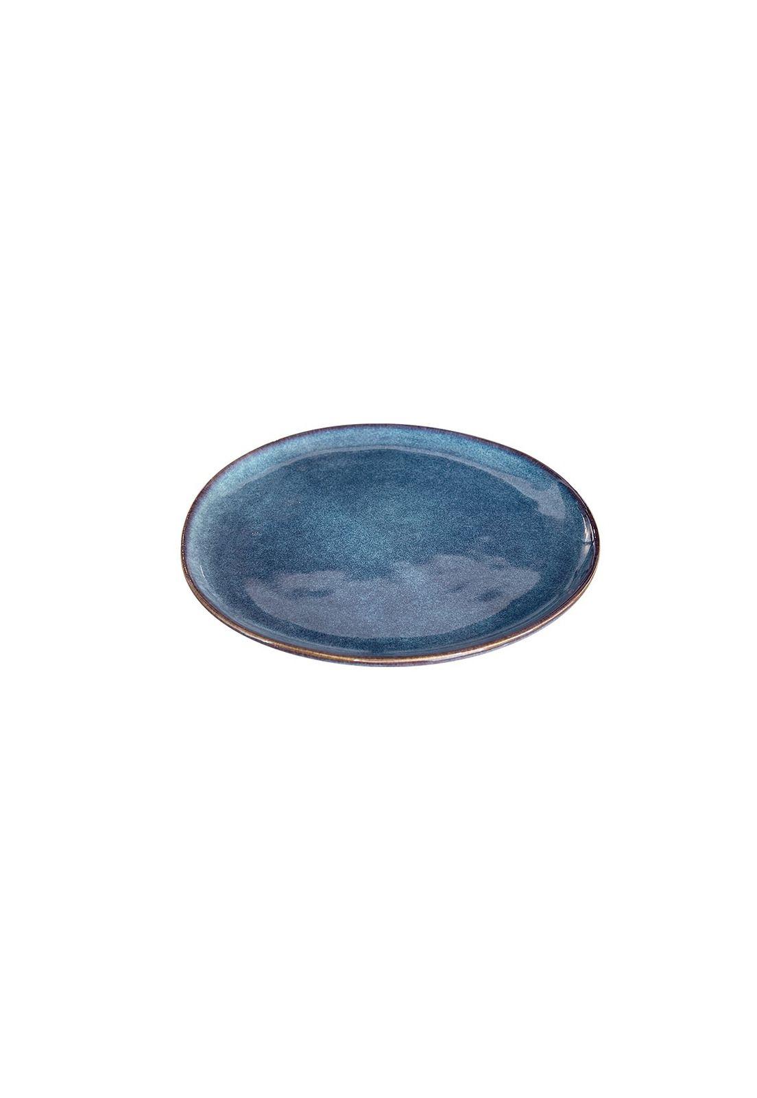 Set 6 Platos Redondo Ceramica 21 Cm Linea Efes-6