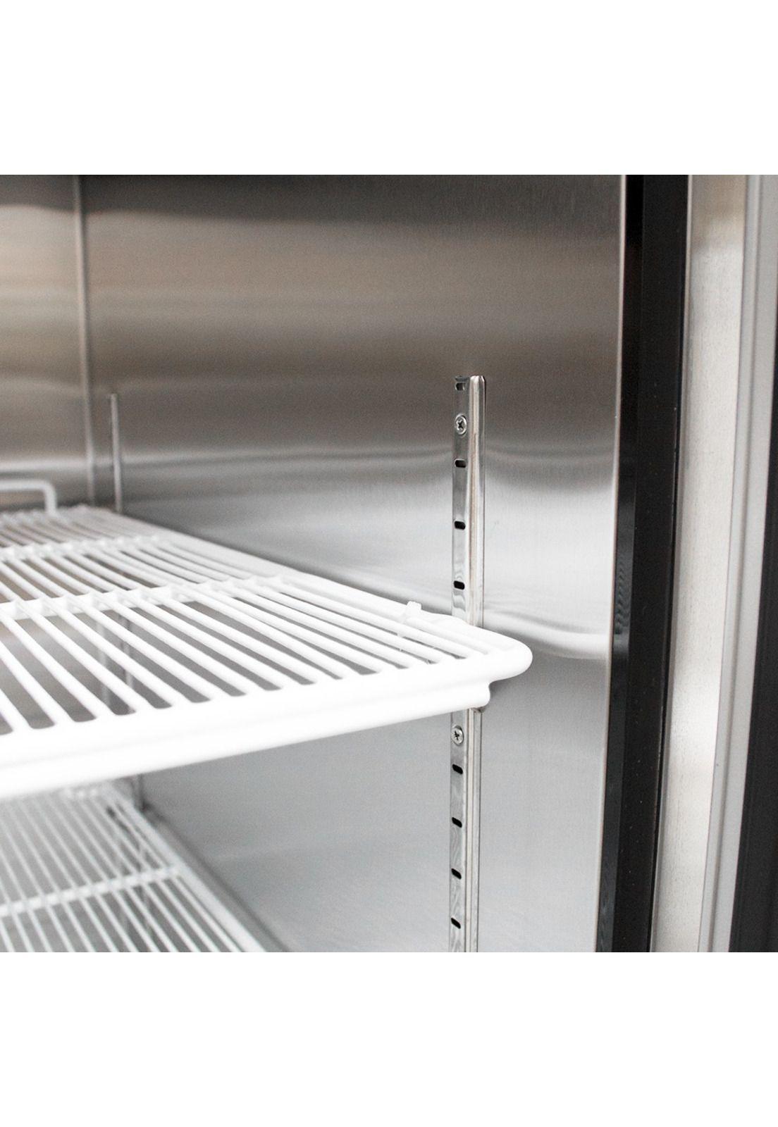 CONGELADOR ACERO INOX PUERTA VIDRIO SINGLE 700 LITROS-4
