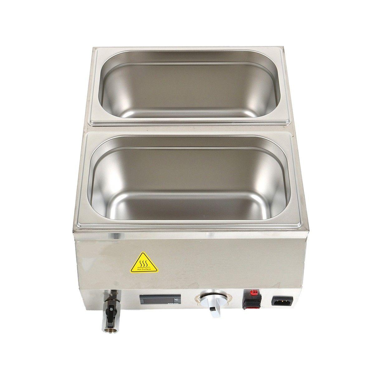 MAQUINA PARA DERRETIR  Y MANTENER CHOCOLATE 2 X 1/3 GN-4