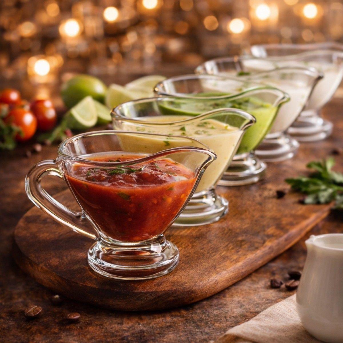 Set De 2 Salsera Vidrio 170 Cc.-3