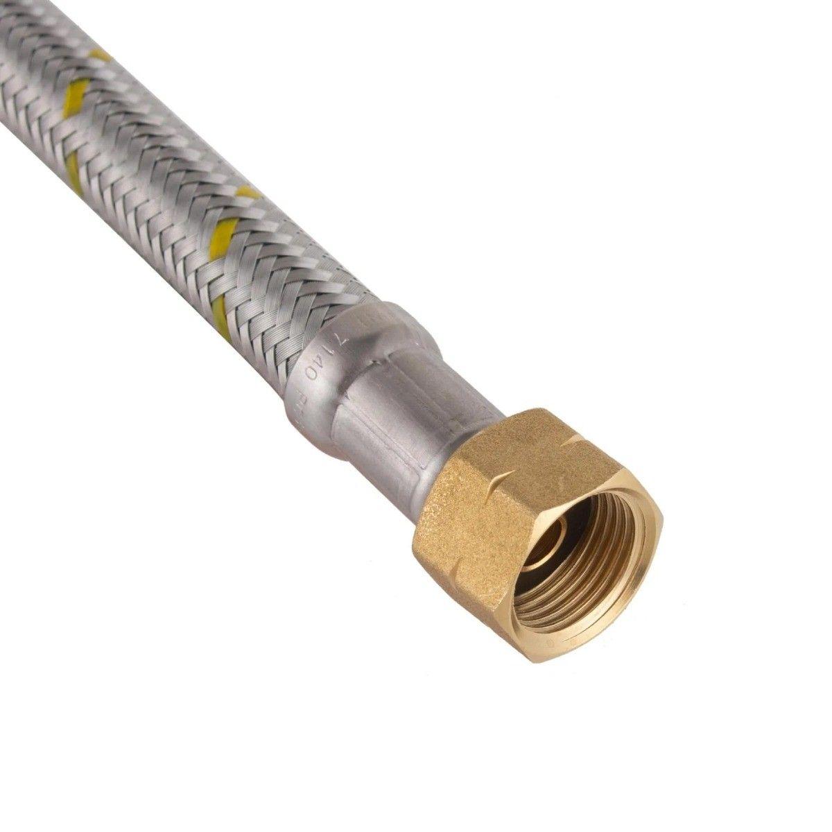 KIT REGULADOR + FLEXIBLE GAS 1/2 X 3/8 1 METRO-3