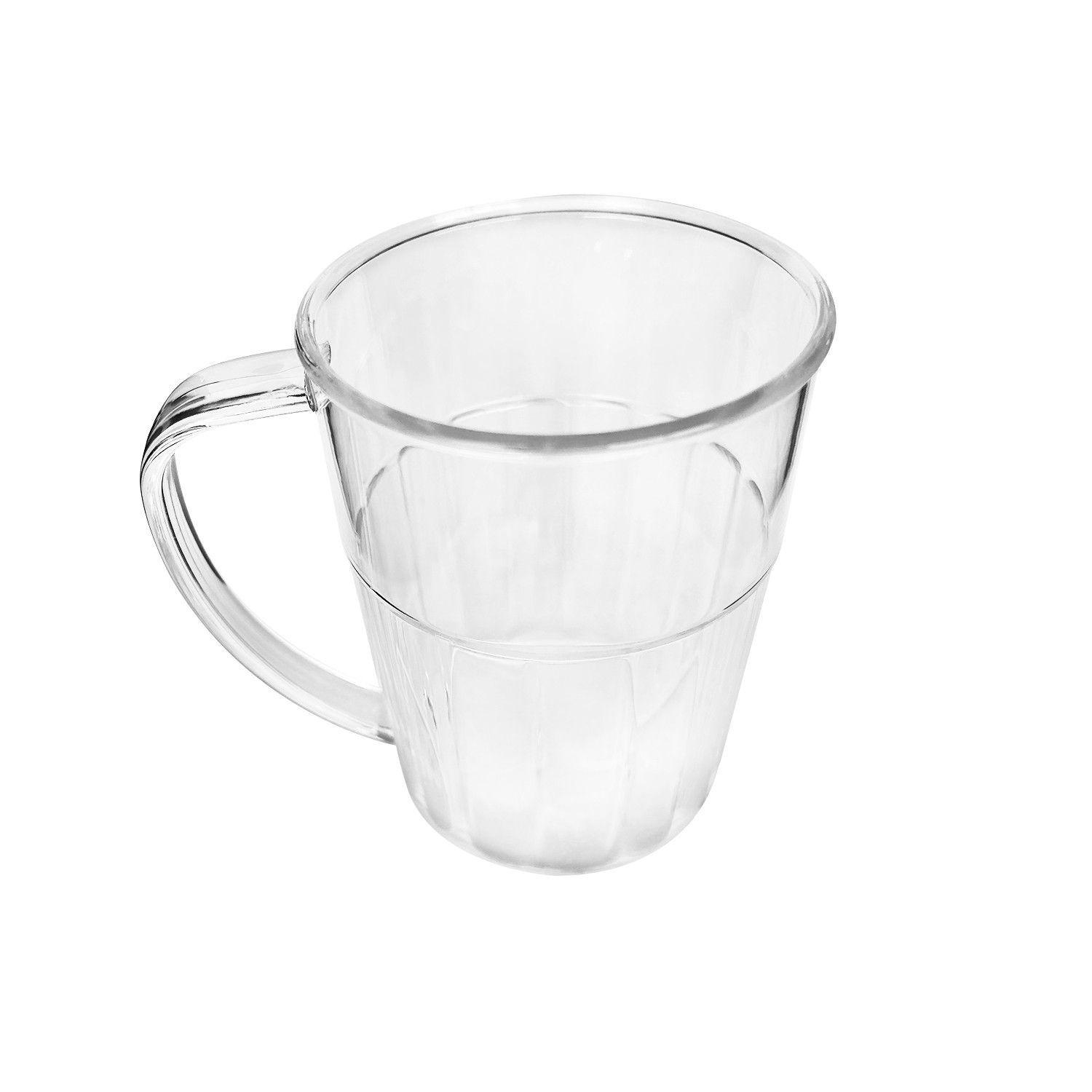 SET DE 6 MUGS CERVEZA POLICARBONATO 400 CC TRANSPARENTE-2