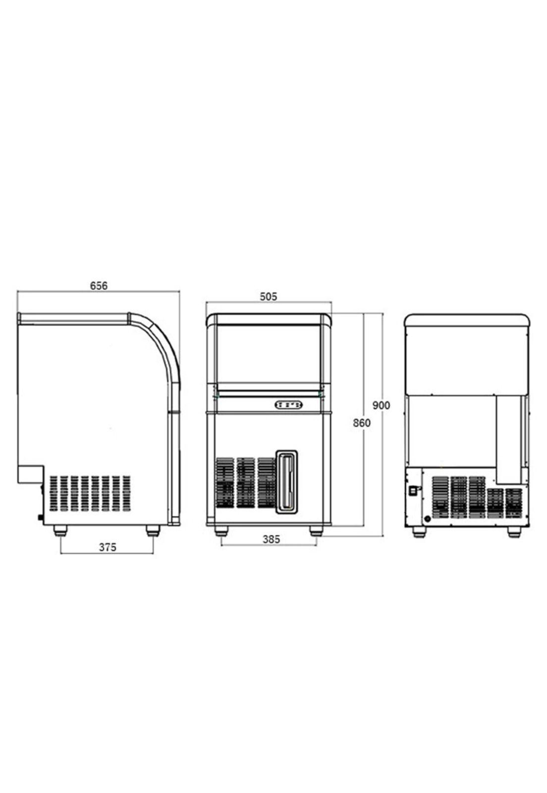Maquina De Hielo Zbf-40-4