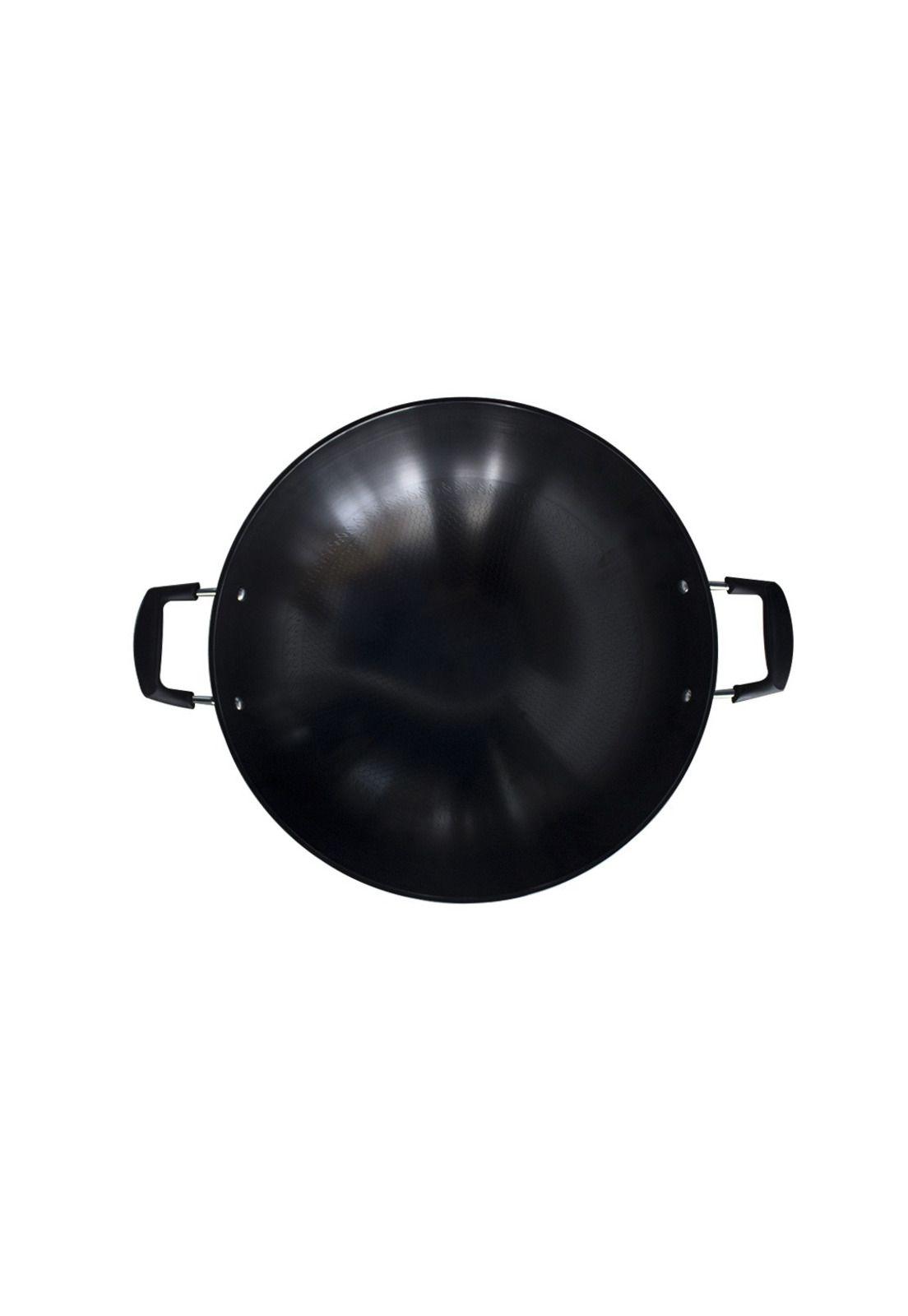 WOK DISCO HIERRO NEGRO GRUESO 47 CM-2