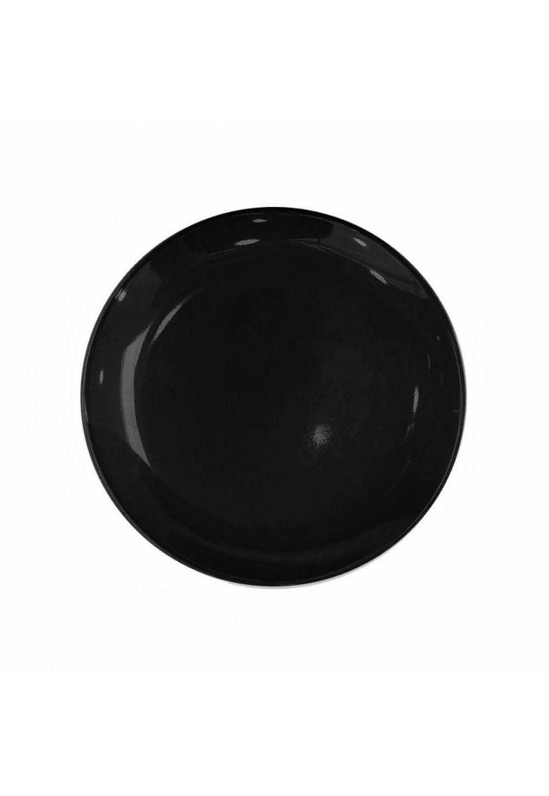 Set de 4 Platos Melamina 16 Cm. Negro-0