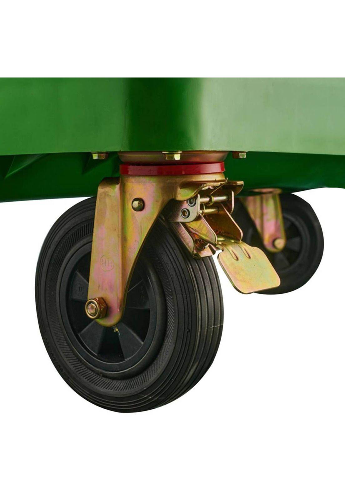 Basurero 660 Litros Color Verde-2
