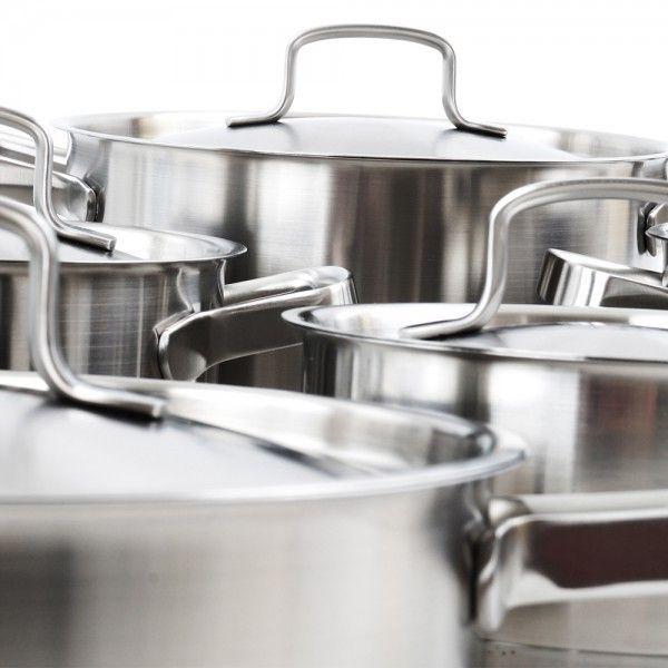 OLLA CON TAPA ACERO INOXIDABLE FONDO DIFUSOR 23 LITROS-5