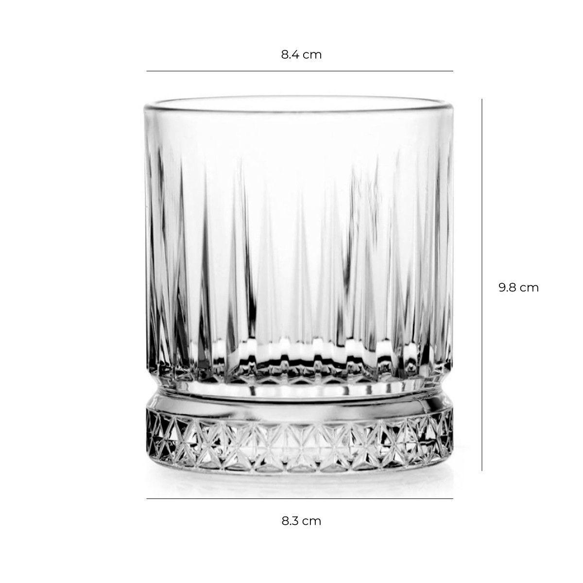 Set De 6 Vaso Wisky 355cc Linea Elysia-2