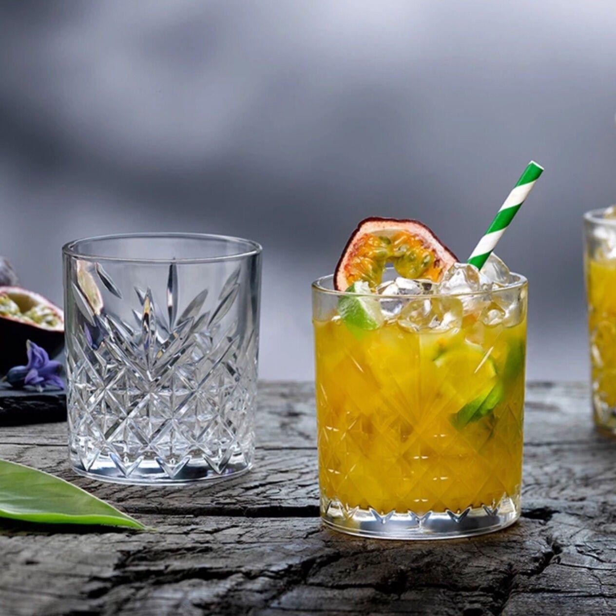 SET DE 4 VASOS WISKY 420 CC  LINEA TIMELESS-2