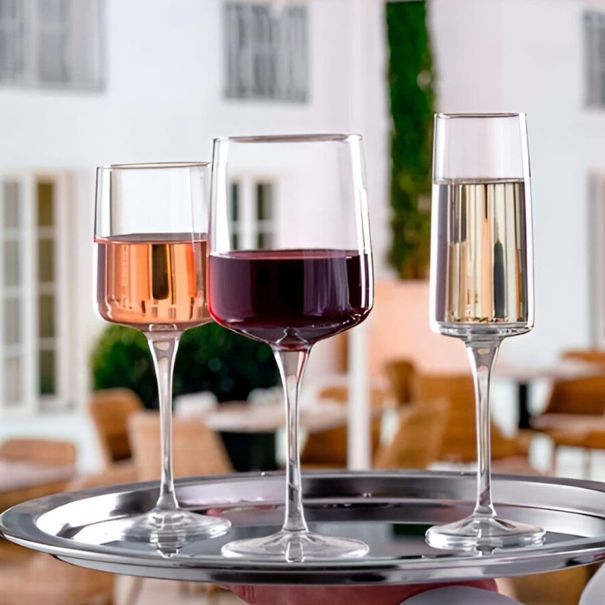 SET 6 COPAS CHAMPAGNE 190 CC LINEA ICONIC-4