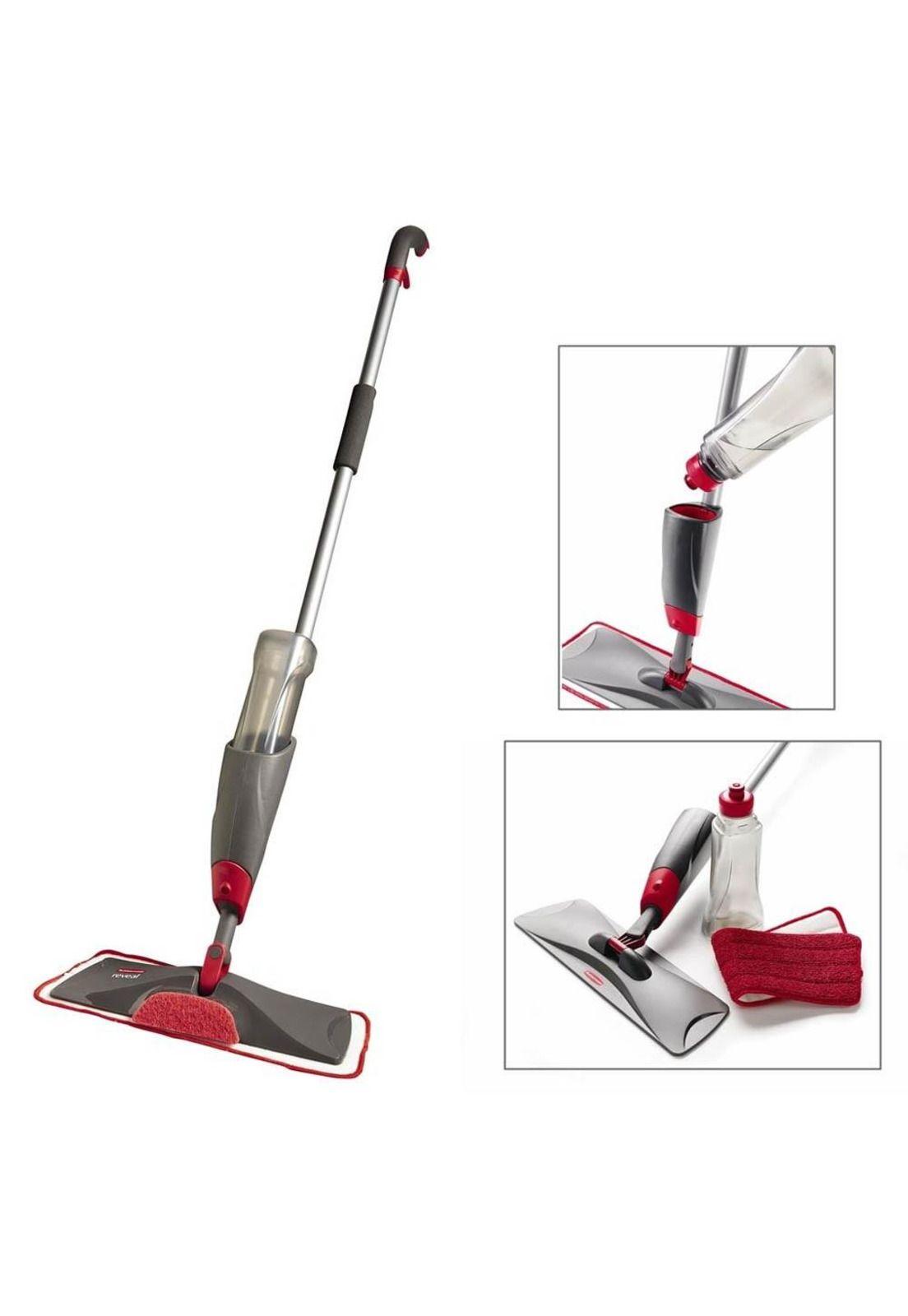 KIT DE LIMPIEZA RUBBERMAID CON MOPA MICROFIBRA Y SPRAY-2