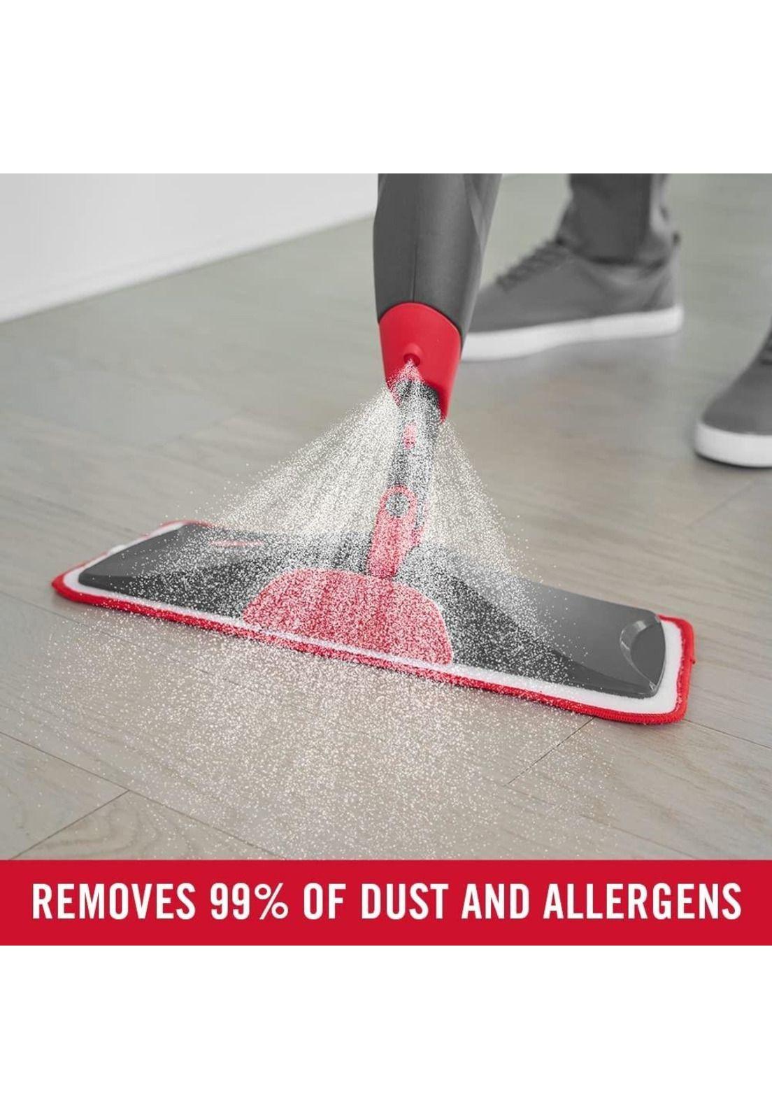 KIT DE LIMPIEZA RUBBERMAID CON MOPA MICROFIBRA Y SPRAY-4