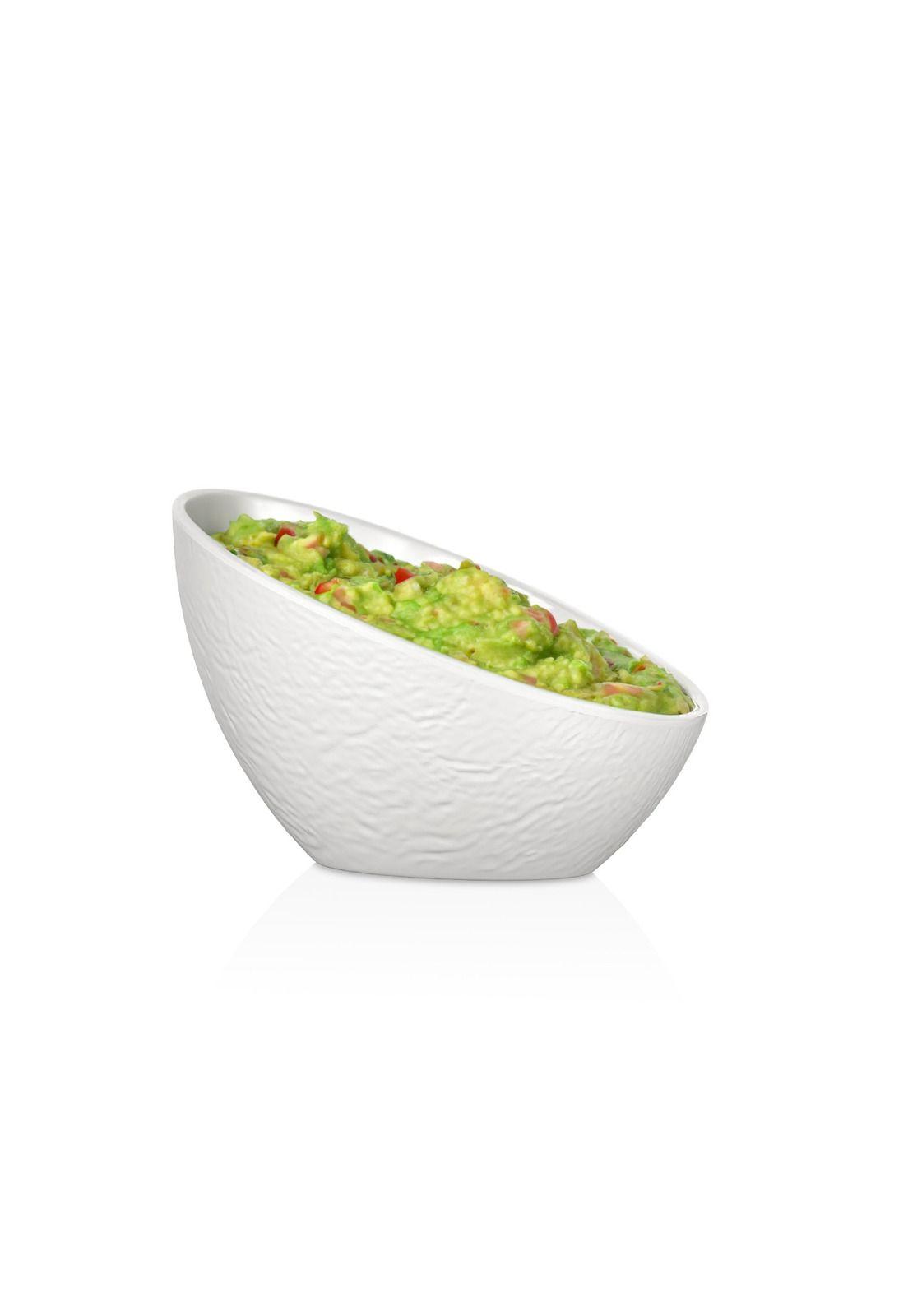 BOWL MELAMINA BORDE CASCADA BLANCO 16 X 16.5 CM LINEA TILDA-2