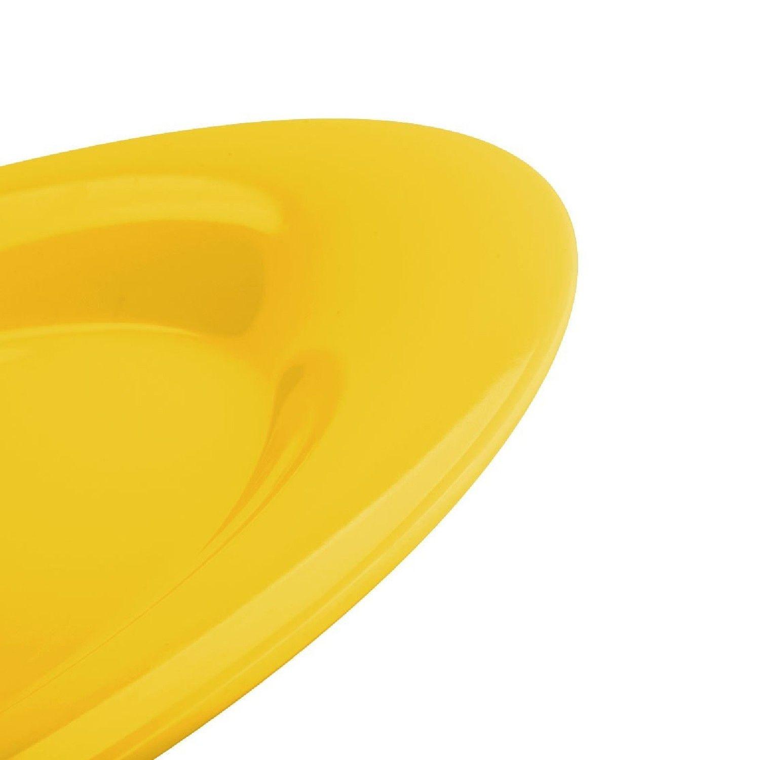 SET DE 6 PLATOS PC AMARILLO 15 CM-4