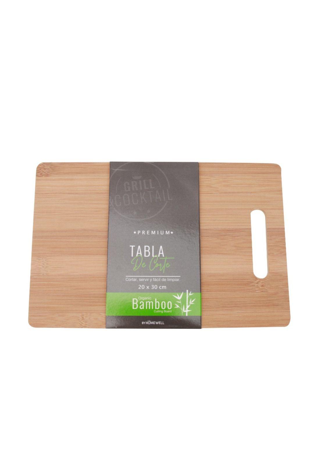 TABLA PARA CORTAR DE BAMBU 20x30x0.8CM-0