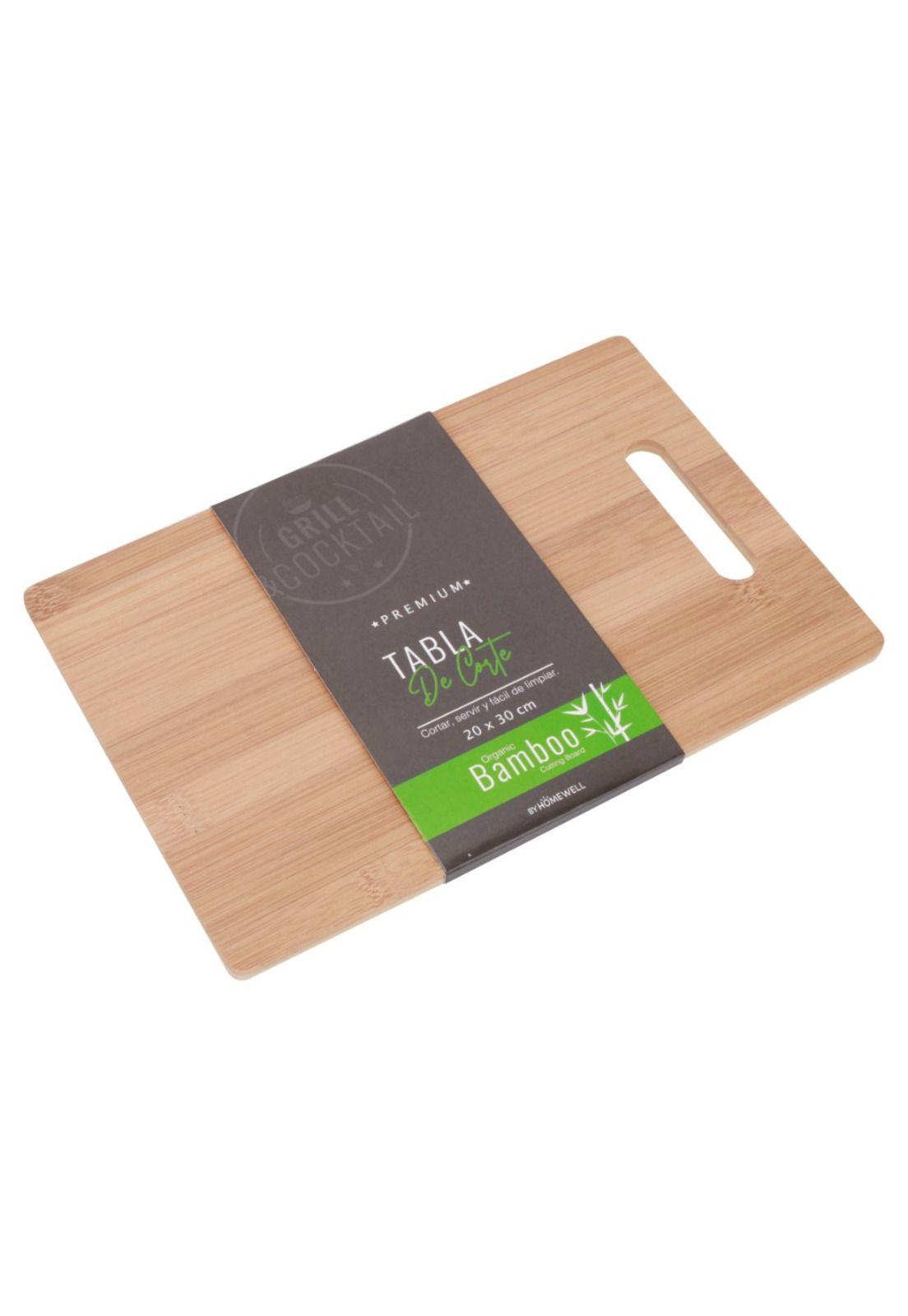 TABLA PARA CORTAR DE BAMBU 20x30x0.8CM-2