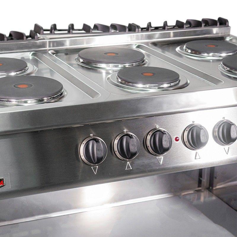 ANAFE ELÉCTRICO 6 PLATOS CON BASE-3