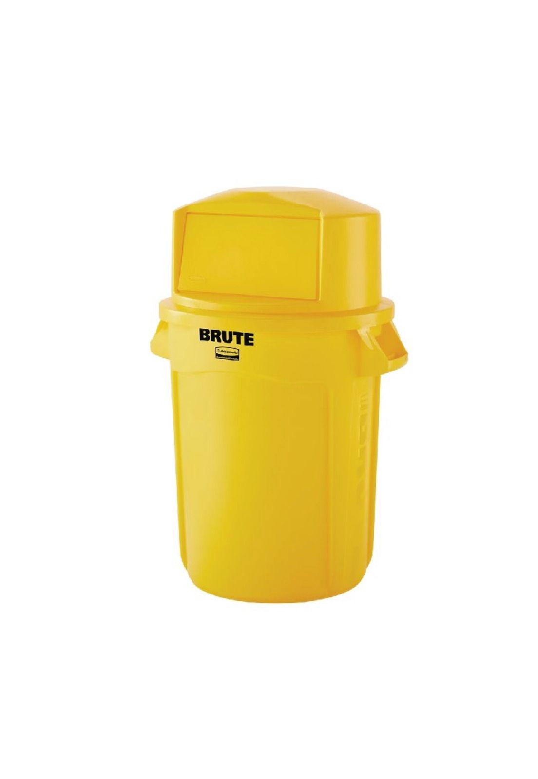 Tapa Domo Basurero Brute 100 Lts. Amarillo-1
