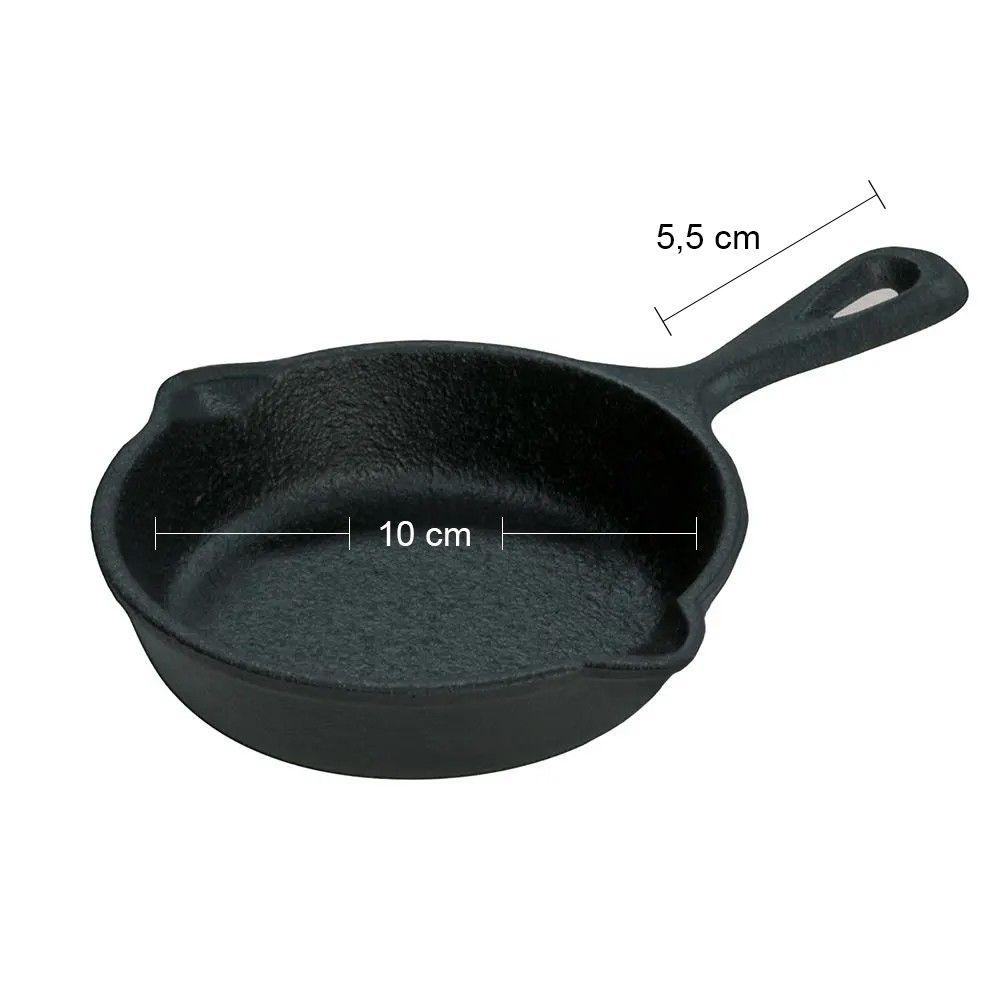 MINI SARTEN DE HIERRO 10 CM-4