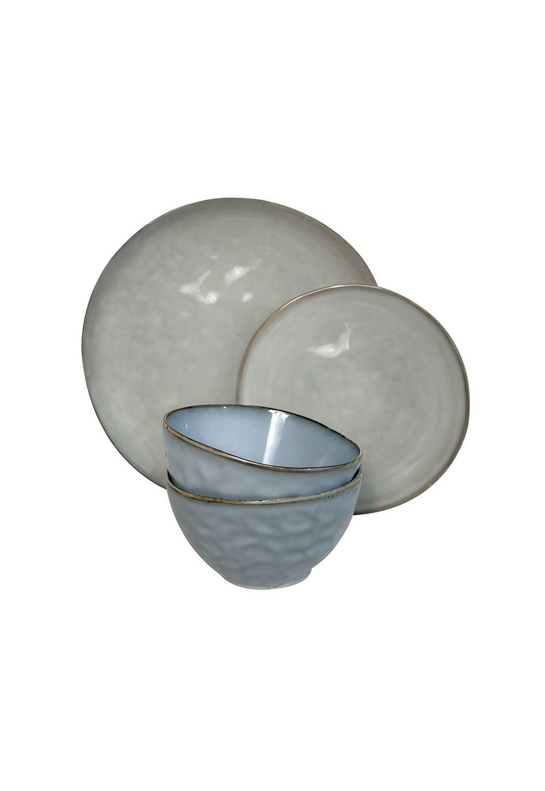 Set Vajilla 18 Piezas Cerámica Línea Terra - Blue dinamic-0