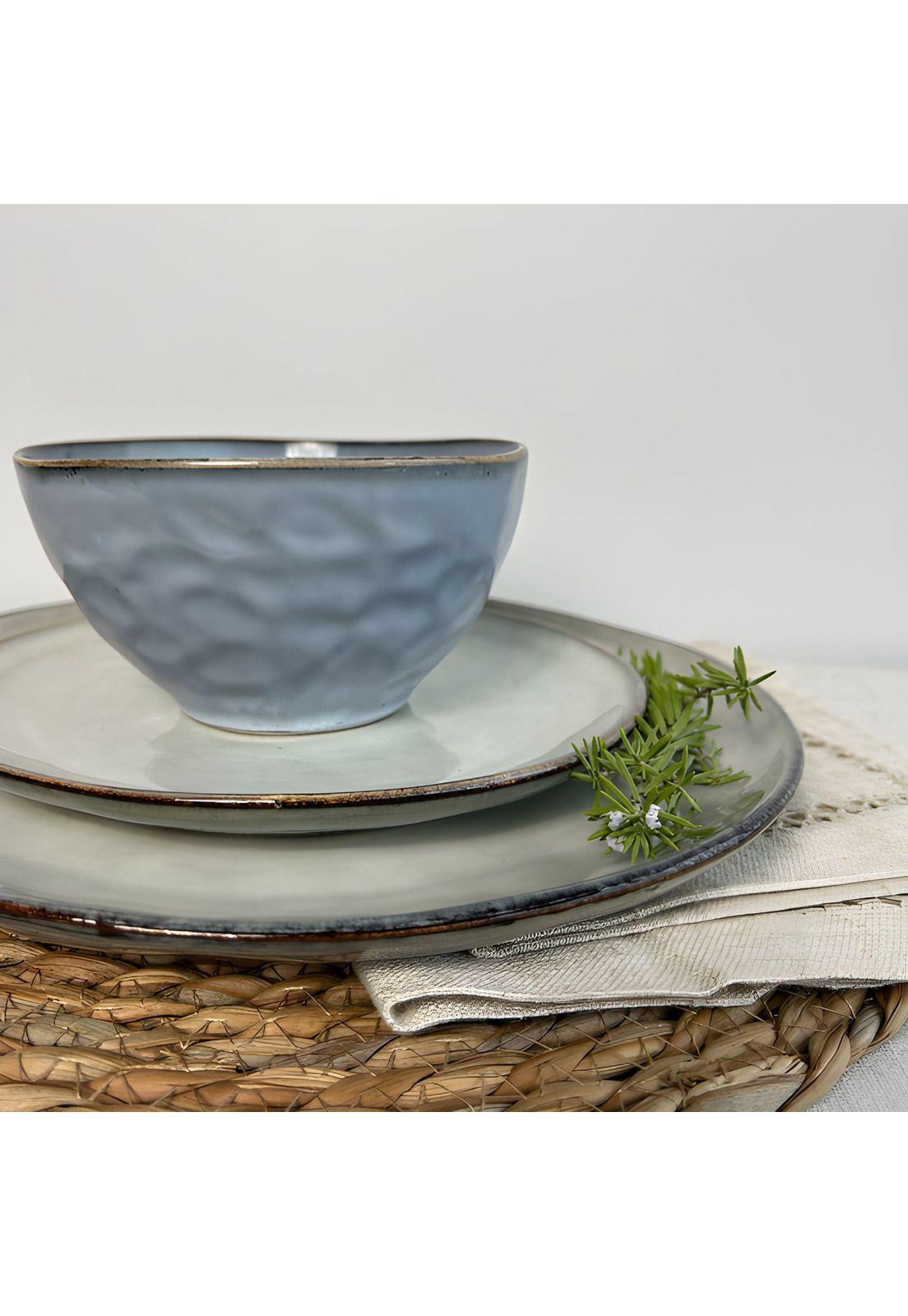 Set Vajilla 18 Piezas Cerámica Línea Terra - Blue dinamic-7