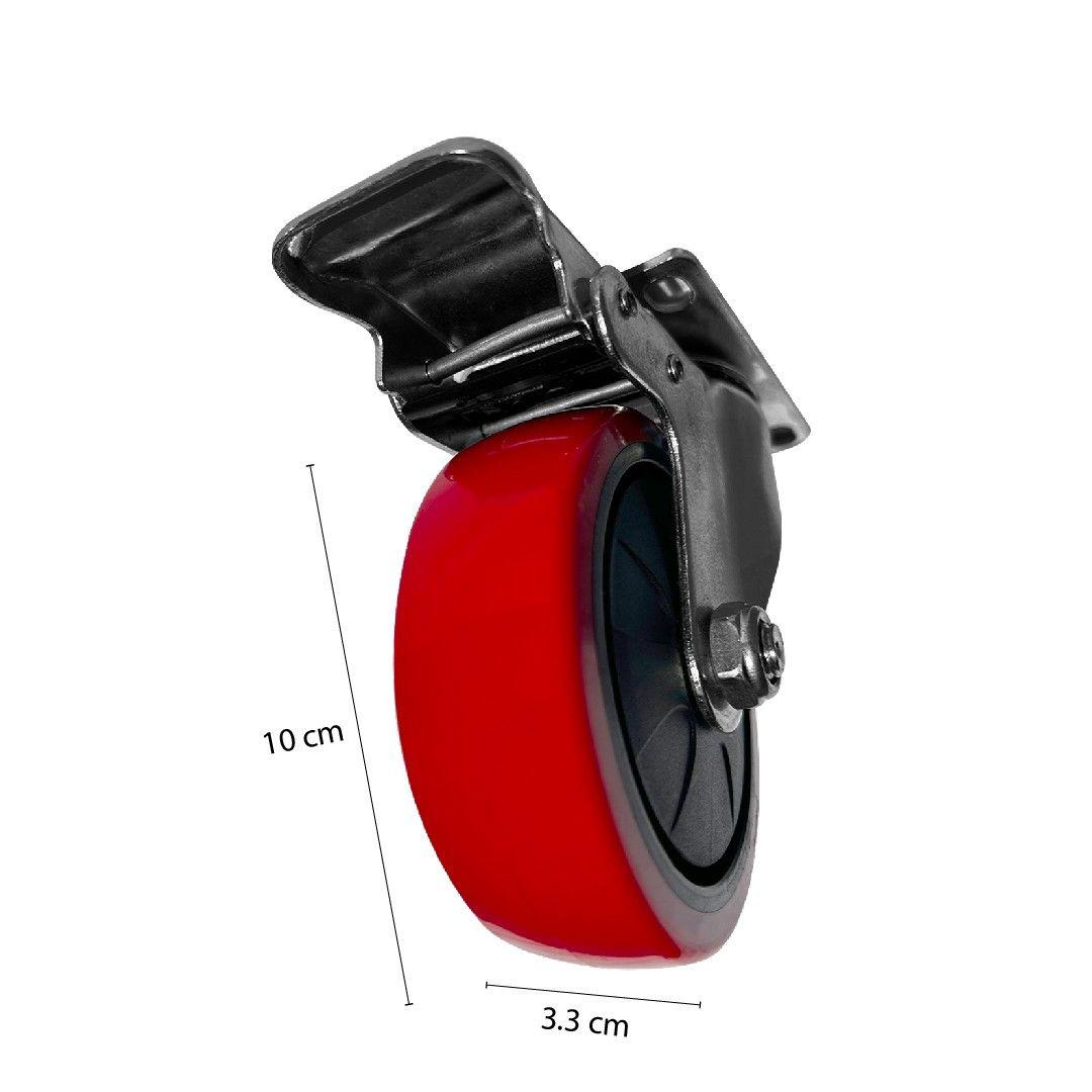 RUEDA CON FRENOS ACERO 4" X 100 MM.-3