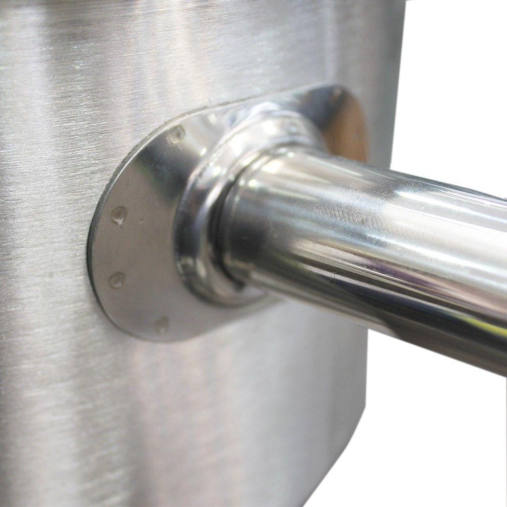 CAZO ALTO ACERO INOXIDABLE CON TAPA Y FONDO DIFUSOR 2.8 LITROS-5