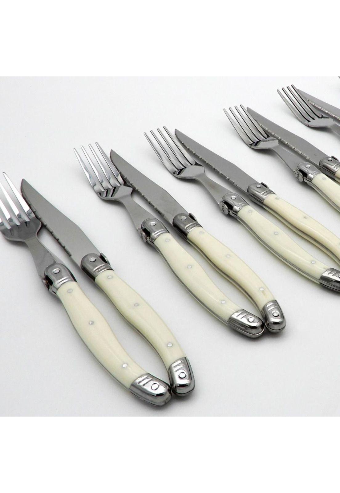 SET DE 12 CUBIERTOS MONTP. MARFIL-2