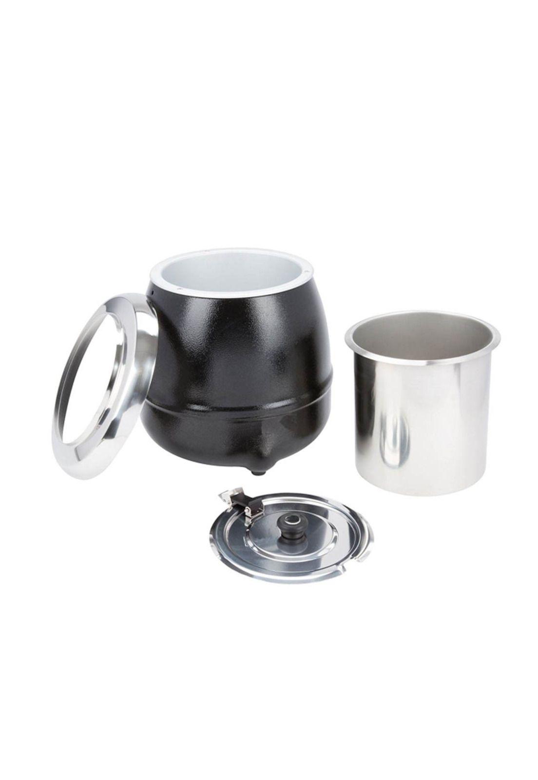 Olla Sopera  Negra 10 Lts At51588-4