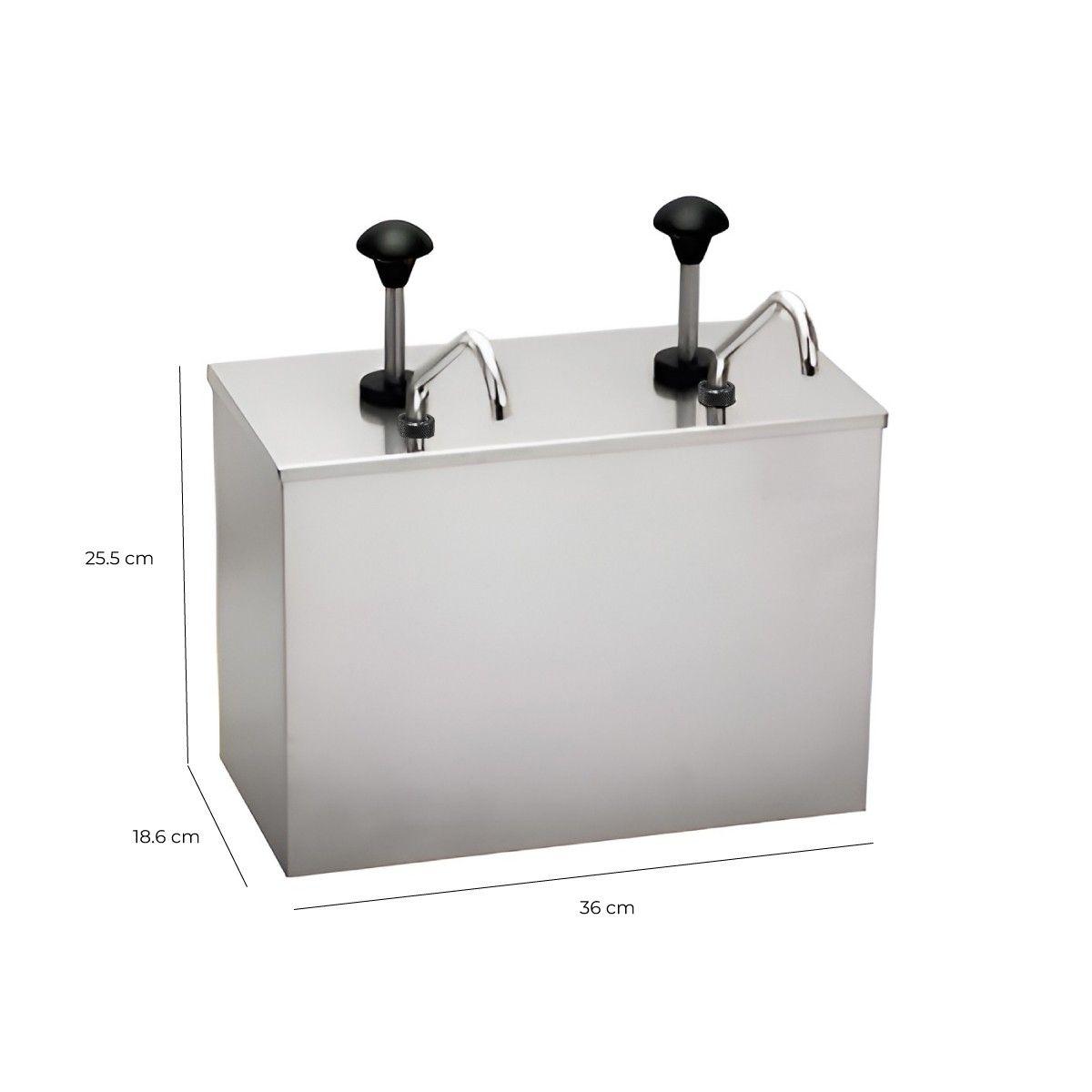 DISPENSADOR DE SALSAS 2 BOMBAS MODELO SD-2P VOLTER-6