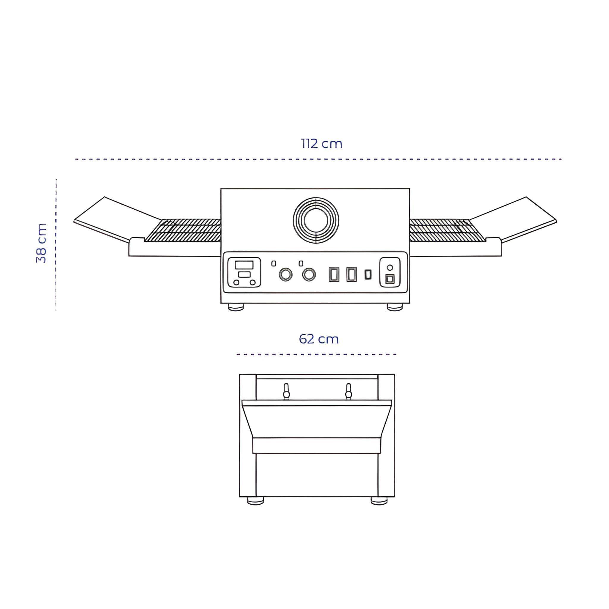 Horno De Correa Para Pizza Volter-5